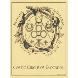 Goetic Circle of Evocation Pagan Poster